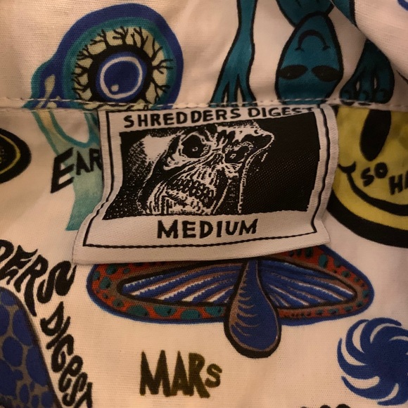 Shredder Digest - Alien Lords Button Down - Medium - Picture 3 of 6